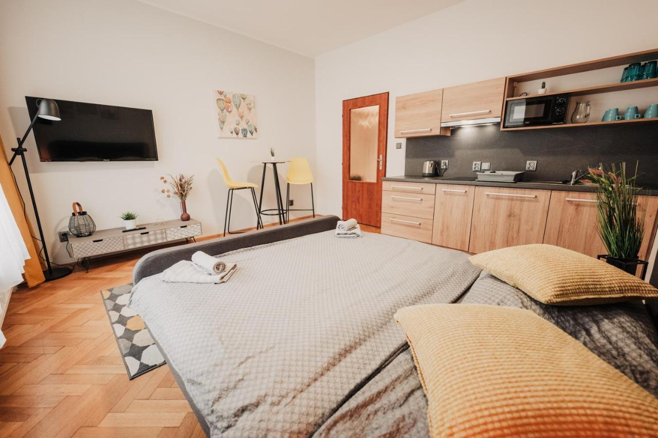 Апартаменты Elegant Studio, 400M From The Square Пльзень Экстерьер фото